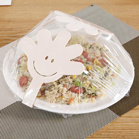 Отличные, экологически чистые, легко привлекательные, с улыбкой на лице, маленькие фиксаторы для пищевой пленки в форме руки для держателей для пищевой пленки в общежитии