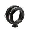 Адаптер для крепления Concept Mount EF Mount E Mount Conversion Объектив Canon EOS для камеры NEX E Совместимость с креплением для штатива Реализация бесконечности Высокая точность
