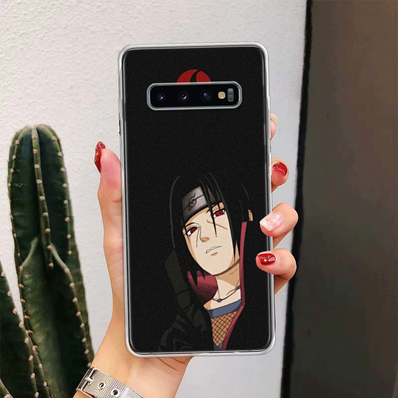 Наруто Учиха Итачи для Samsung Galaxy S10 Plus S20 FE S21 S22 Ultra чехол для телефона S10E S8 S9 + S7 Edge J4 корпус в виде ракушки