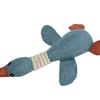 Durable Linen Duck Plush Dog Toy, Squeaky Stuffed Chicken Chew Toy for Small Medium Large Dogs, Interactive Pet Training Gift