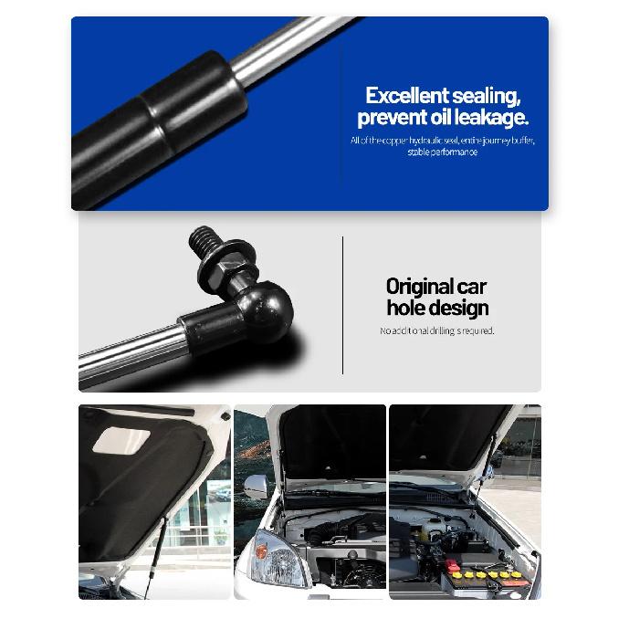 For Toyota Land Cruiser Prado 120 J120 02-09 5345069055 Bonnet Hood Gas Front Shock Lift Strut Bars Support Rod Accessories 2PCS