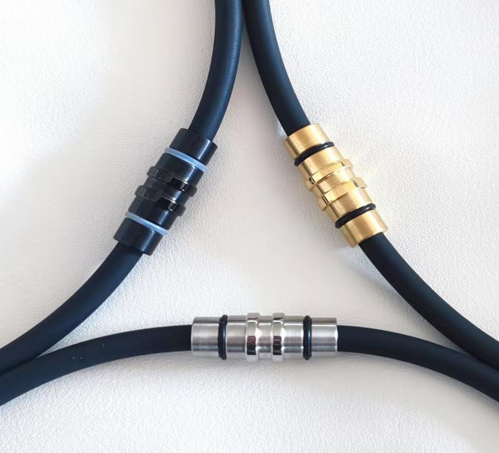 FUANNA Магнитное Мощное и Популярное Модное Дизайнерское Магнитное Ожерелье на Все Сезоны Черное Ожерелье, Аксессуар, Подарок, Мода, Спорт, Бизнес,