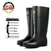 Мужские резиновые ботинки с высоким голенищем, нескользящие, износостойкие, утолщенные для использования на строительной площадке