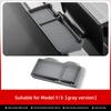 LUCKEASY for Tesla Model 3 ModelY 2021-2023 Car Instrument Panel Storage Box Center Control Screen Rear Storage Tray Accessories