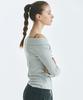 MIXXO Футболка с длинным рукавом и открытыми плечами_Miwlwg129A