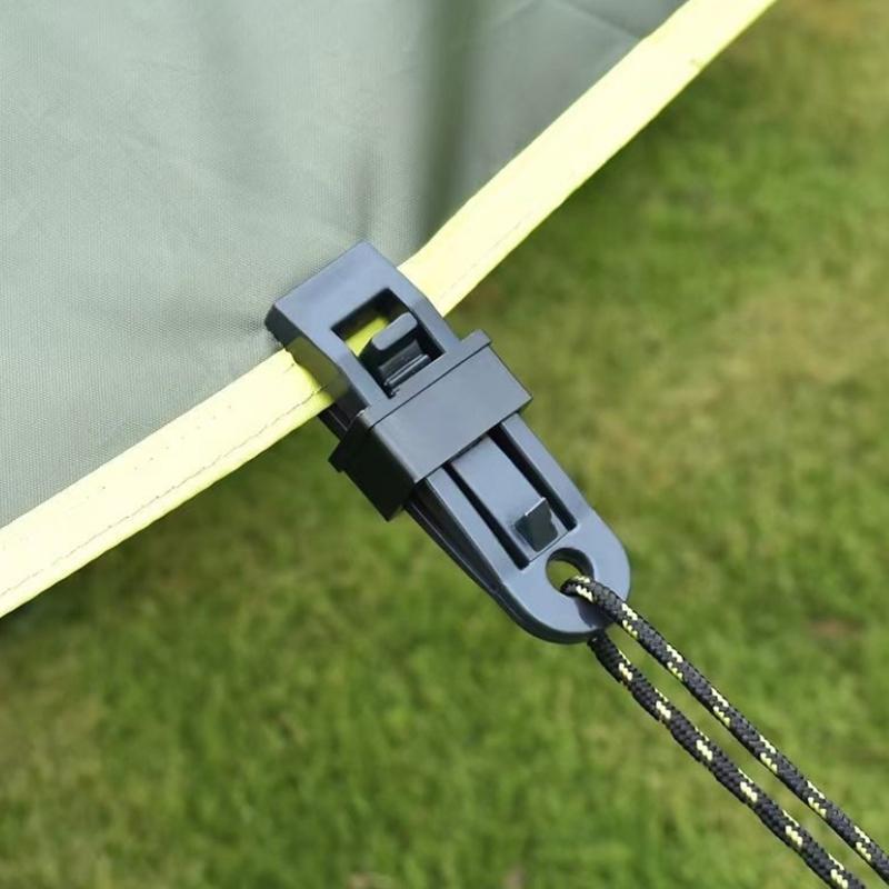 Пластиковые зажимы для палаток, ветрозащитные тросы для навесов, фиксирующие зажимы, зажимы для тентов, брезент, фиксирующие зажимы для непромокаемой ткани
