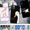 MaiYaCa Untitled Goose Game Interesting Duck Game Phone Case for iPhone 11 12 13 Mini Pro XS MAX 8 7 6 6S Plus X 5S SE