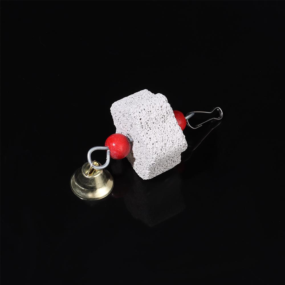 Flower Shape Tearing Pet Supplies Hanging Block Parrot Grinding Stone Chewing Mineral Bird Chew Toy