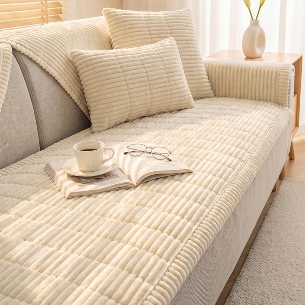 Non-Slip Pet Couch Cover Fuzzy Surface Couch Sitting Mat New Sofa Cover Pad for Dogs Cats
