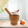 Chili Mortar Pounding Kitchen Garlic Bowl Mortar And Pestle Set For Garlic Peper Garlic Crusher Household Chili Grinder