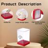 Многофункциональная чашка-нарезка для фруктов, овощей, яиц, клубники с лезвиями из нержавеющей стали, легкий измельчитель-кубикорез