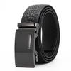 Мужской ремень из натуральной коровьей кожи, автоматическая пряжка, деловой повседневный, ремень из коровьей кожи высшего слоя, мужской поясной ремень