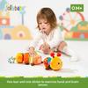 Adorable Crocodile Baby Teething Plush Toy With Sound And Visual Stimulation