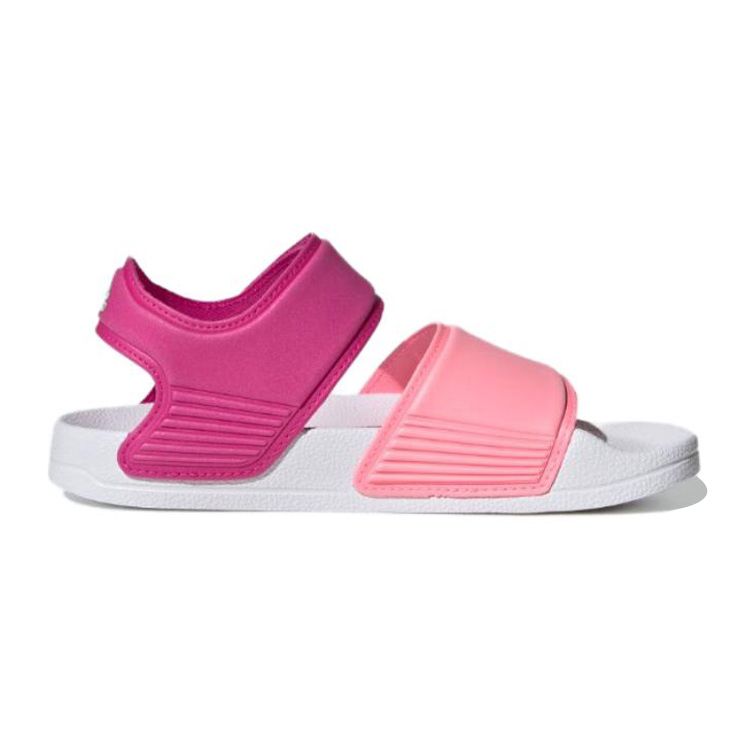Adidas Adilette Sandal K Comfortable Versatile Non-Slip Shock Absorbing Durable Kids Sandals Kids Sandals Purple Pink H06445