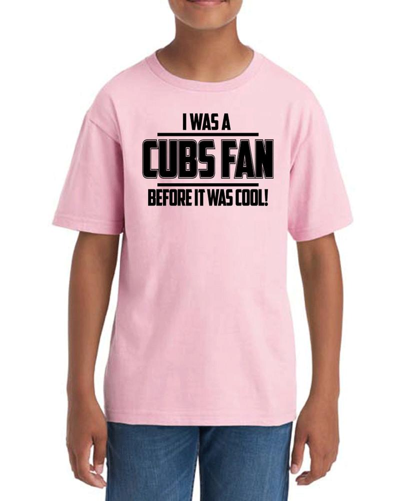 Chicago Cubs Cubs Fan Youth T-shirt Ring Spun Cotton Size XS-L Kids T-Shirt Unisex T-Shirt