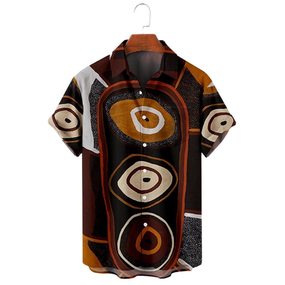 Гавайская мужская рубашка в полоску, мужская рубашка Camisa с коротким рукавом, повседневный топ, свободная футболка, мужская одежда