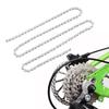 Silver Mountain Bike Chain Carbon Steel Variable Speed Chain Bike Chain Cycling Accessories
