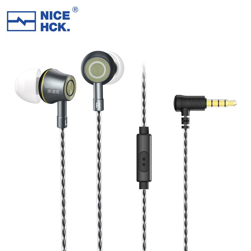 Проводные наушники-вкладыши NiceHCK HIFI с игровым музыкальным эквалайзером