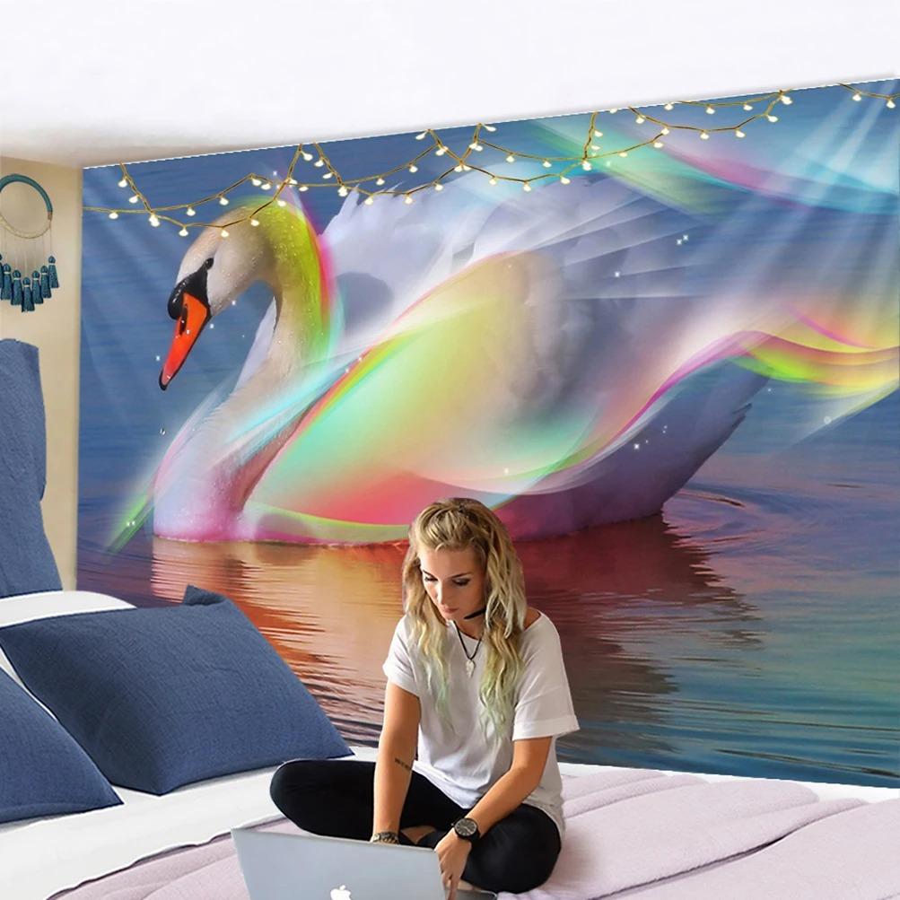 Волк дикое животное гобелен офис гостиная украшение домашний настенный гобелен