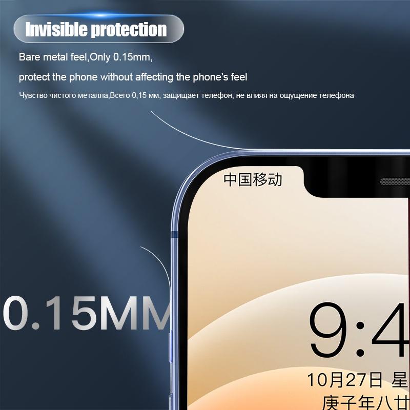 Для iPhone 16 15 14 Plus 13 Mini 12 Pro Max полное покрытие задняя часть + боковая рамка гидрогелевая пленка защитная пленка для экрана