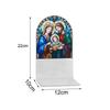 Акриловая табличка Подсвечник Молитва Католический Настольный centerpiece Подсвечник Иисус для Дня Матери Рождественское украшение