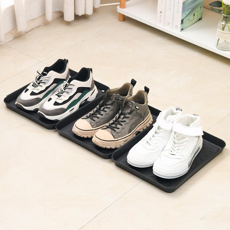 1/2/3Pcs Boot Tray Heavy Duty Shoe Mat Trays Car Shoes Storage Tray Dog Cat Bowl Mats Multifunctional Under Seat Container Box