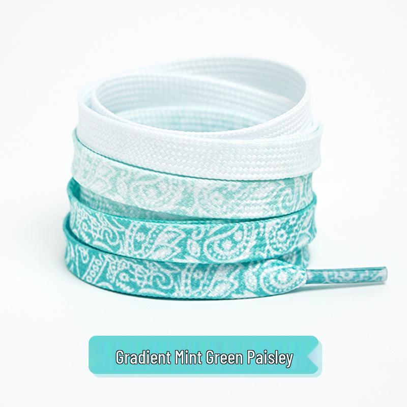 Cashew Flower Shoelaces for Air Force 1, Canvas Shoes, and Dunk Sneakers – Unisex