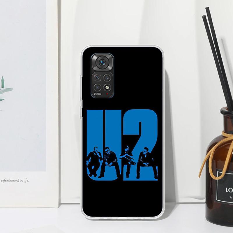 Band U-U2 Rock Phone Case For Xiaomi Redmi Note 15 13 14S 14 Pro Plus 12S 11S 10S 12 11E 10 11T Art Fundas Back Cover Redmi Note