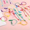 20pcs Two-Color Sensory Bracelet - Adult Colorful Plastic Decompression, Autism And Anxiety Relief, Wedding Party Small Gifts