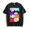 Jujutsu Kaisen Intense Panel Faces Tshirt Unisexga Collage Design Unisex Tee