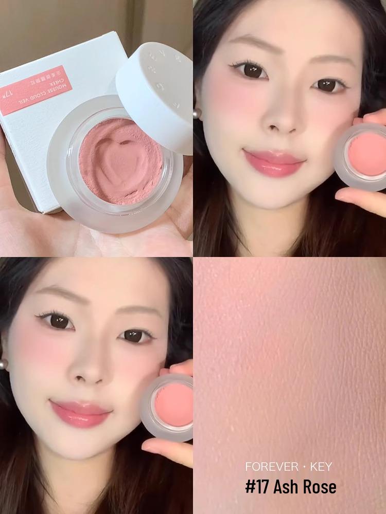 Foreverkey Расширяющийся румяна и тинт для губ 4г: Кремовые румяна и тинт для губ двойного назначения