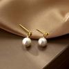 Jewelry For Girls Artificial Pearl Metal Women Stud Earrings Korean Dangle Earrings Drop Earrings