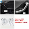 Matte Car Window Glass Lift / Water Cup Holder / AC Air Outlet Cover Trim ABS Accessories For Volkswagen T-Roc T Roc 2018 -