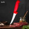 Красный нож для обвалки мяса, профессиональный нож для разделки мяса, обвалки, нарезки мяса, острый, из нержавеющей стали, компактный и простой в использовании нож для очистки