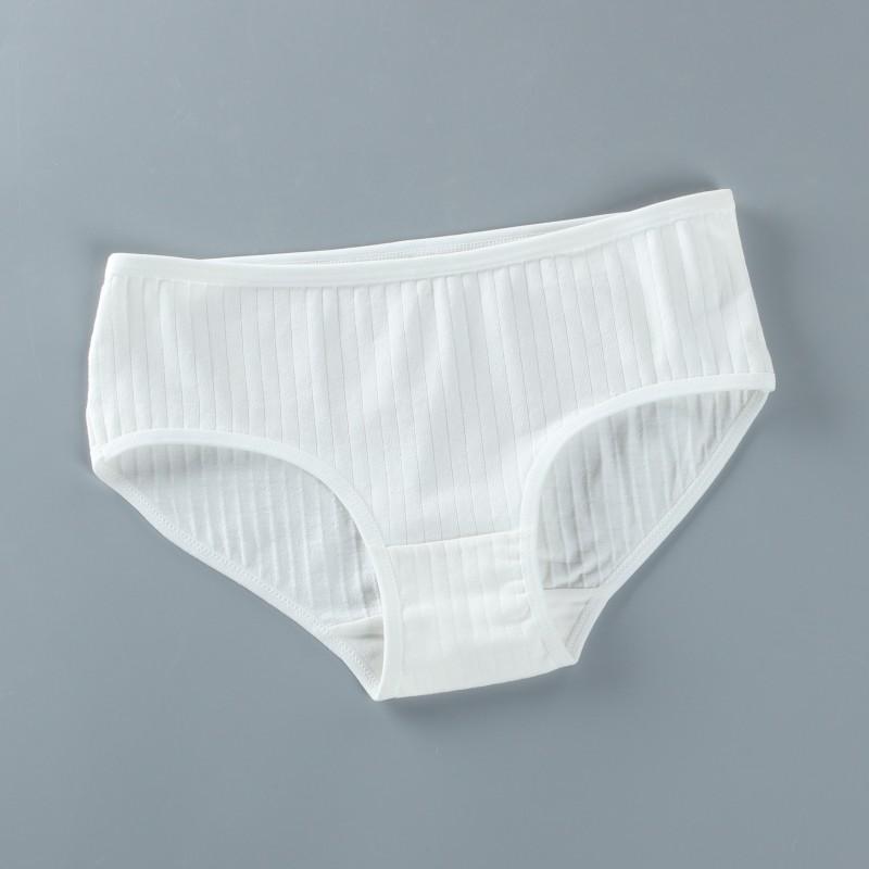 6pc Teenager Briefs Girls Underwear Cotton Briefs Sports Letters Breathable Briefs Pupils 8-14 Years