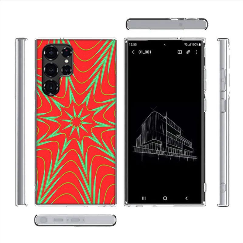 Chaotic Hypnosis Cases Phone Case for Samsung Galaxy S26 Ultra S25 Edge S24 S23 FE S21 Plus S20 S22 S10 Cover TPU Capa Shell Sho