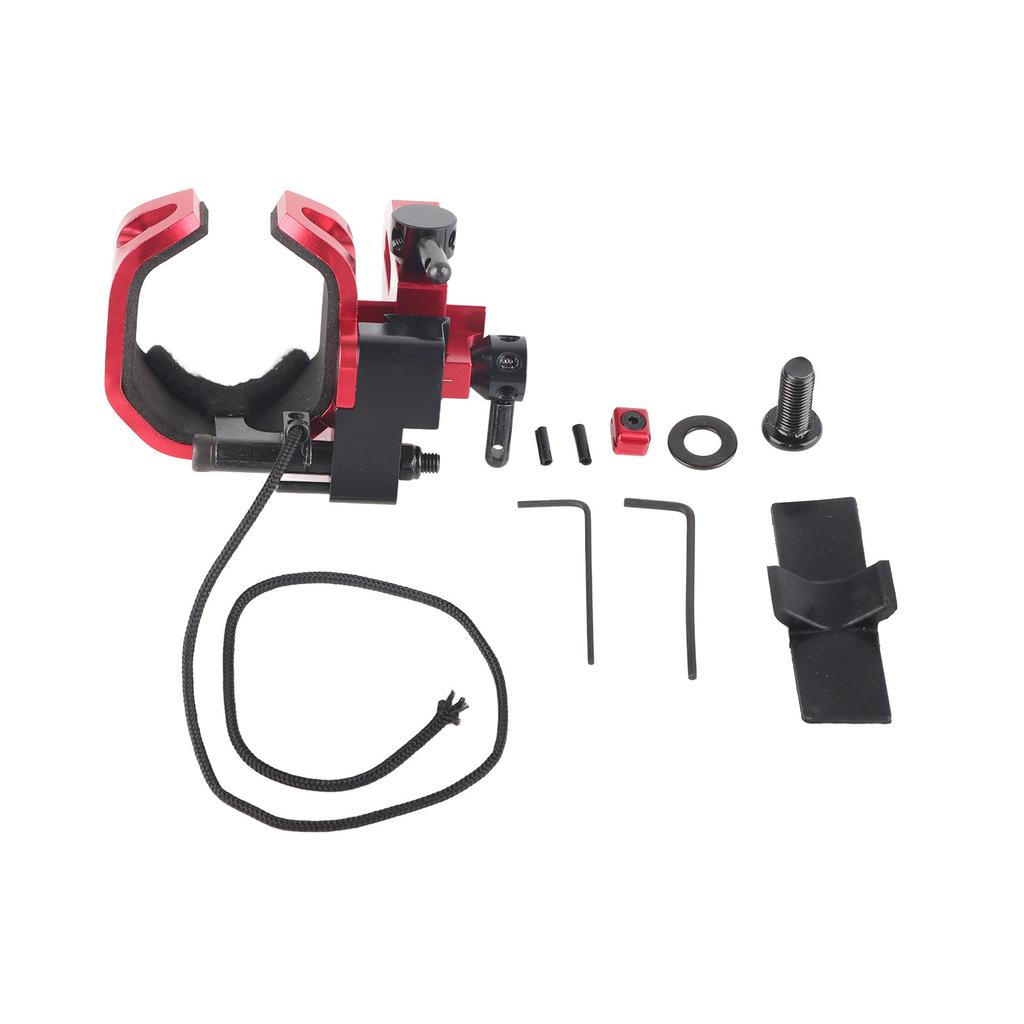 Алюминиевый сплав Smackdown Lockup Click Arrow Rest Compound Bow Hunting Archery Accessories Red