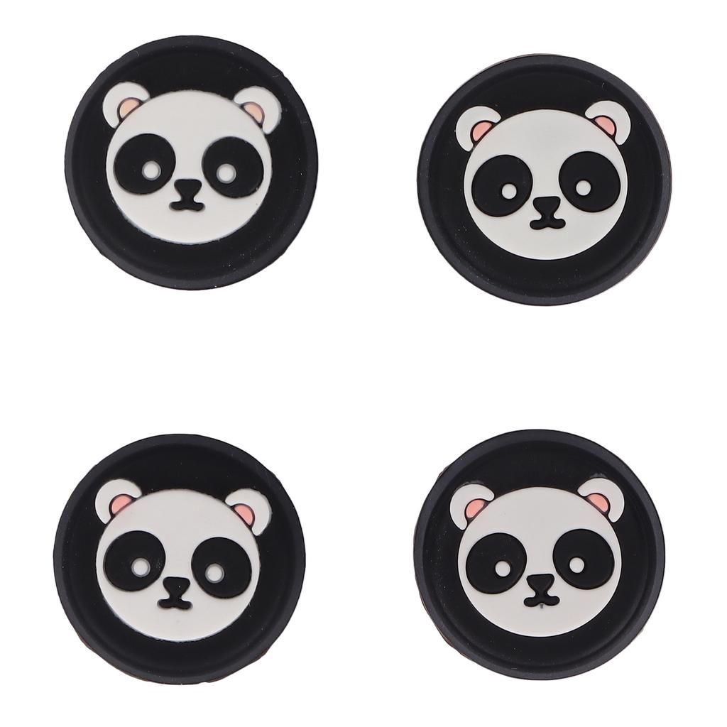 4 шт. многоцелевые сменные силиконовые накладки на большой палец для контроллера PS5, черные