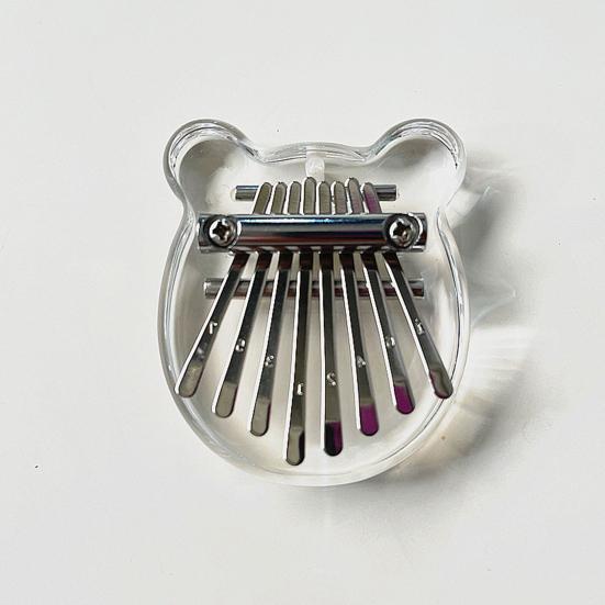 Finger Thumb Piano 8 Key Mini Thumb Piano Musical Instrument Portable Kalimba Thumb Piano for Kids Adults Beginners