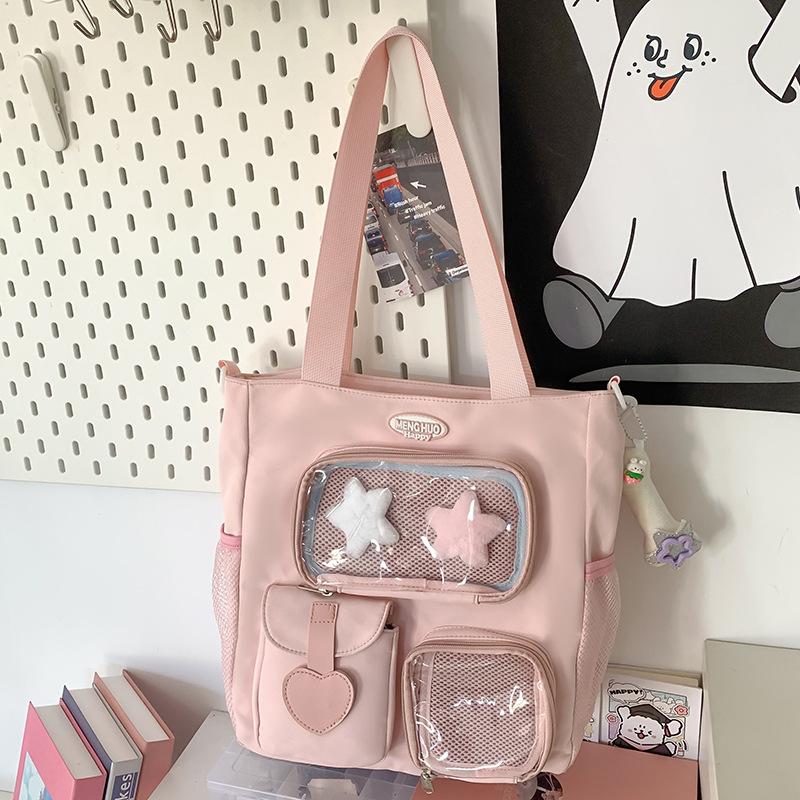 Children's Schoolbag, Girls, Primary School Students, Junior High School Students, Large-capacity Two-piece Backpack