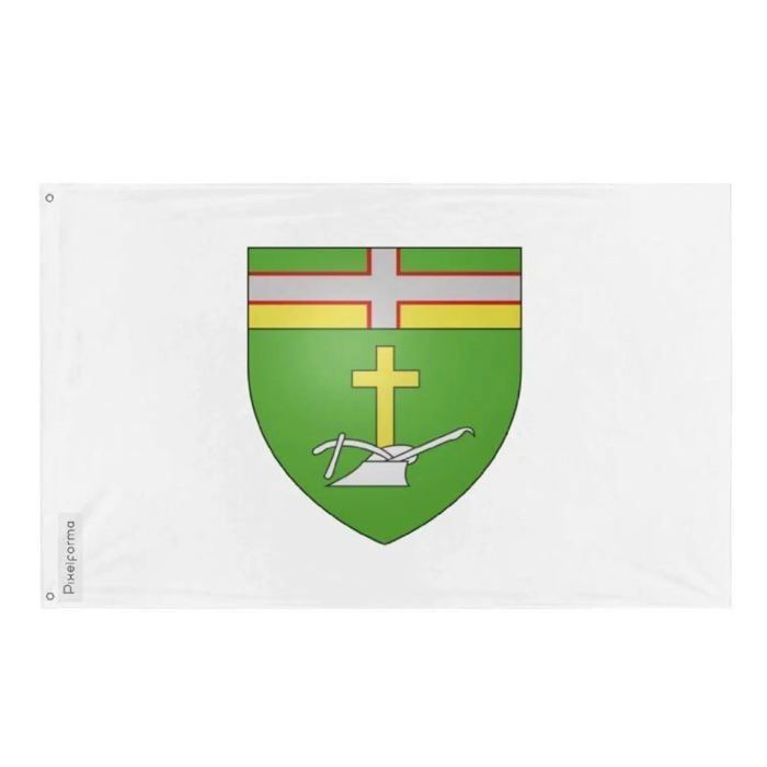 Drapeau - Saint-Prime - 96 X 144 Cm - Polyester - Impression Recto/verso - Œillets En Fer