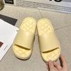 Cool Slippers Summer  New Bath Portable Home Indoor Non-slip Comfortable Couple Bathroom Slippers
