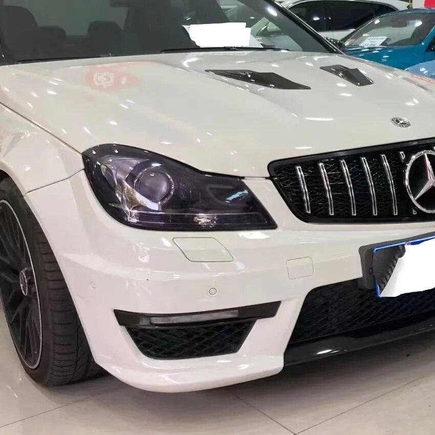 Передний капот двигателя, воздухозаборник, совок, вентиляционная крышка, накладка, украшение для Mercedes Benz W204 C200 C250 C300, автомобильные аксессуары