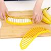 3Pcs Banana Slicer Food Grade Plastic Sharp Blade Multi-functional Fruit Salad Banana Dicer Masher Cutting Tool Kitchen Gadgets