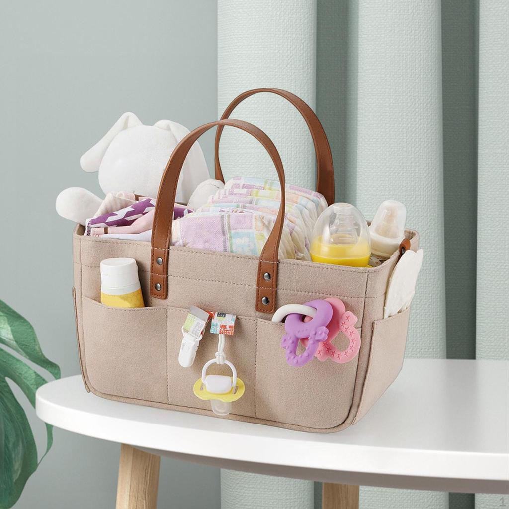 Сумка для детских подгузников, удобный органайзер для продуктов, большая вместимость, место для хранения в детской