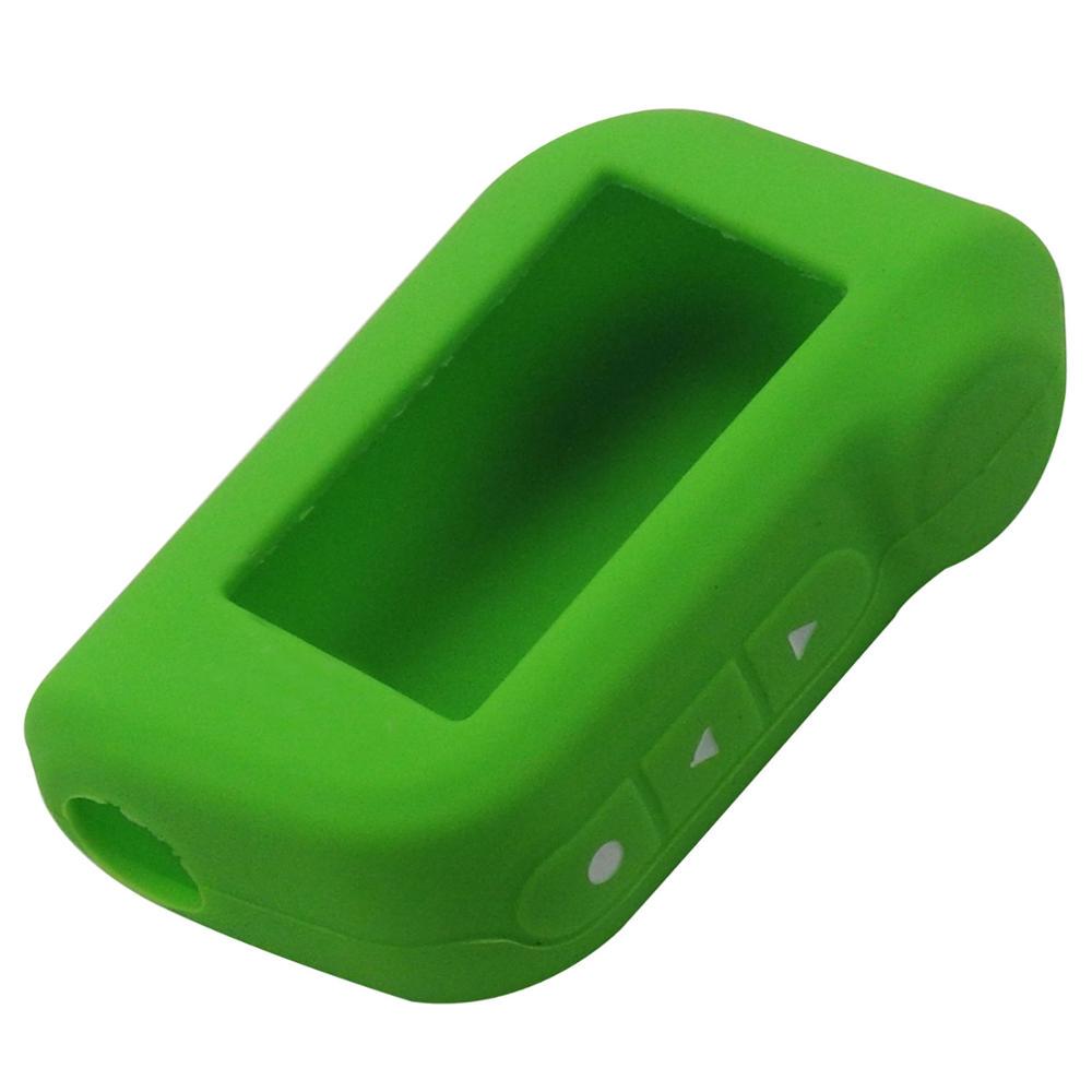 Российский A93/A63 Силиконовый чехол для брелока Российская версия Двусторонняя автосигнализация ЖК-пульт KTY