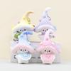 Cute Mushroom Elf Plush Keychain Kawaii Stuffed Animal Doll for Bag Backpack Luggage Car Key Pendant Women Girls Gift