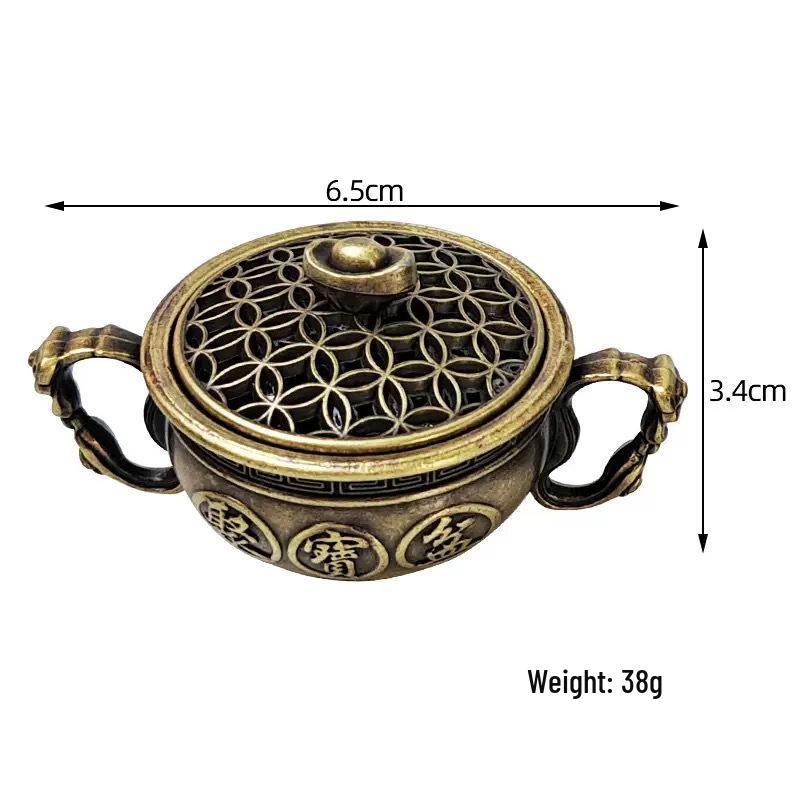 New Chinese Style Yuanbao Teapot & Auspicious Incense Set
