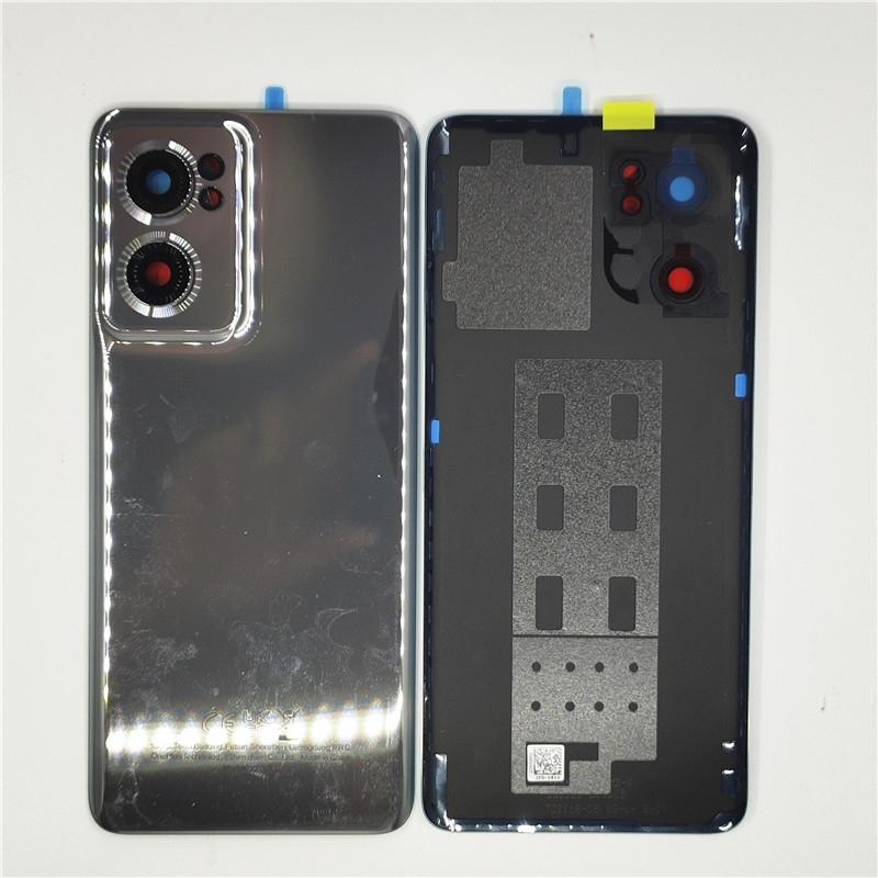 Крышка аккумулятора Задняя панель двери Корпус Для OnePlus Nord CE 2 5G IV2201 Задняя крышка Сменные детали для объектива камеры