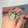 Fashion Xiaoxiangfeng Bee Ring Vintage Big Bee Ring Pop Bee Ring